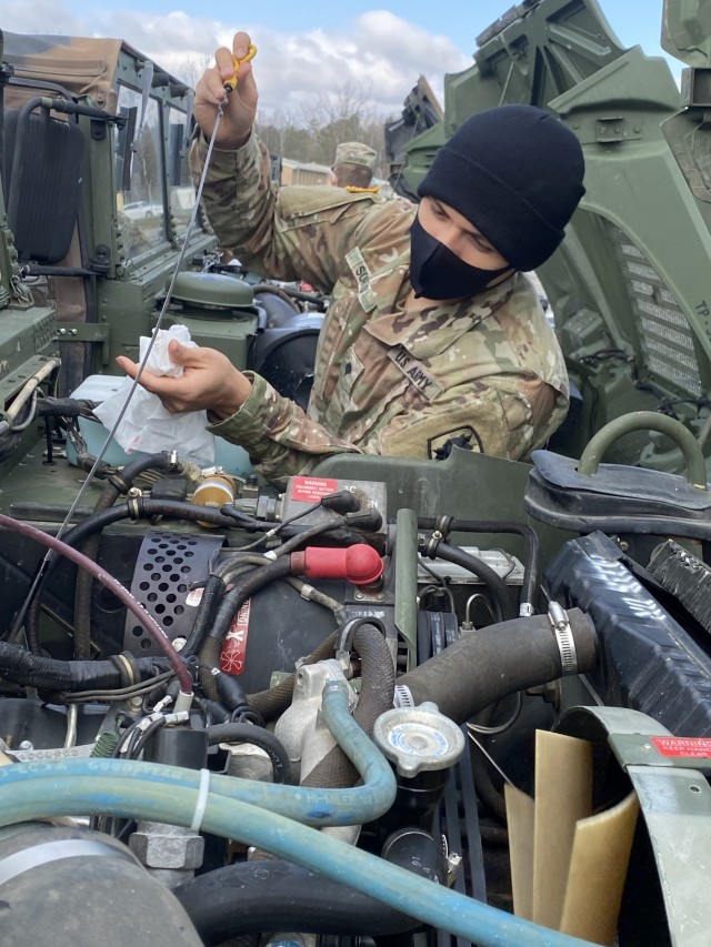 Fort Bragg signal unit issued APS vehicles, equipment for DEFENDER-Europe 21