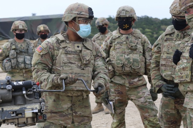 The Command Sergeant Major of US Army Forces Command, Command Sgt. Maj. Todd Sims, visited the Troopers of 4th Squadron, 9th Cavalry Regiment, 2nd Armored Brigade Combat Team, during their Bradley Gunnery Table VI field exercise, at Fort Hood,...