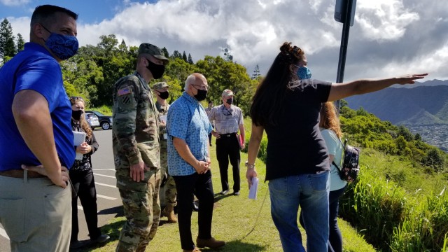 FORT SHAFTER, Hawaii (April 16, 2021) -- The U.S. Army Corps of Engineers (USACE) Commanding General Lt. Gen. Scott Spellmon conducted his first ever visit to the Pacific Ocean Division (POD), engaging with key military and governmental partners,...