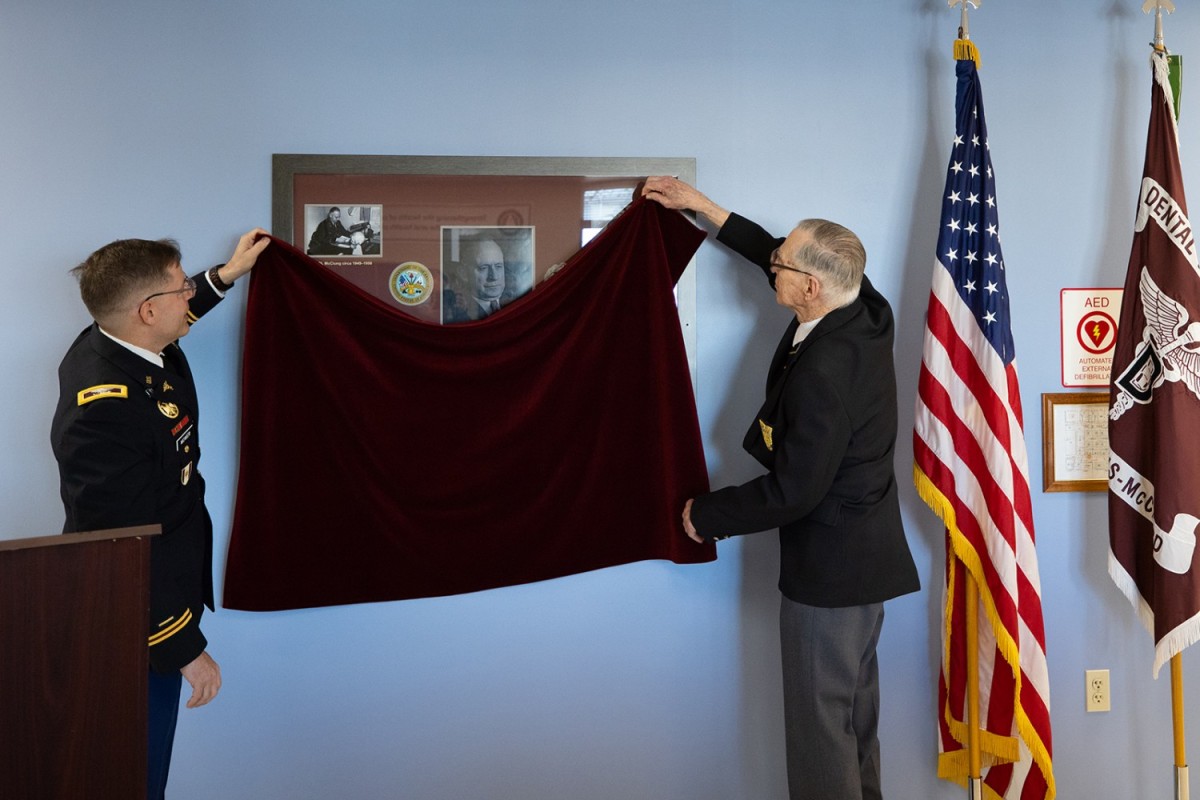 JBLM dental clinic named for its first dentist Article The United States Army