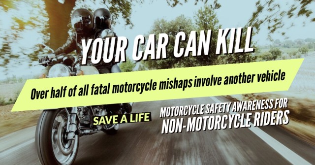 The U.S. Army Combat Readiness Center will use the Military Surface Deployment and Distribution Command’s motorcycle safety awareness for non-motorcycle-riders training in next month’s Army-wide Motorcycle Safety Awareness Campaign. Each year,...