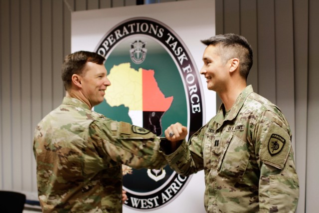 Deployed Washington Guard captain embraces opportunities