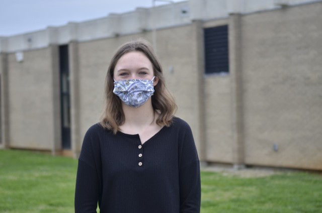 Mackenzie Cooper is an eighth grade student at Mahaffey Middle School, Fort Campbell.