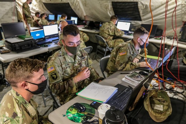 101st Airborne Division Soldiers conduct roundtheclock intelligence