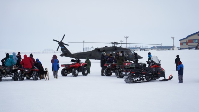 Alaska Army National Guard deploys Black Hawk for spring floods season