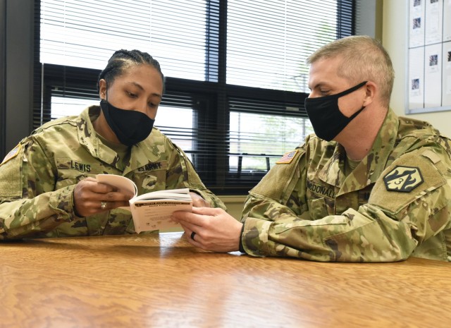 Chaplain, platoon leader develop IET hold playbook
