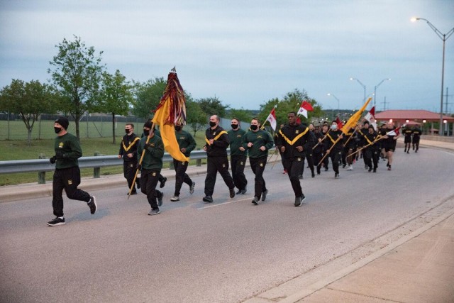 Brave Rifles run