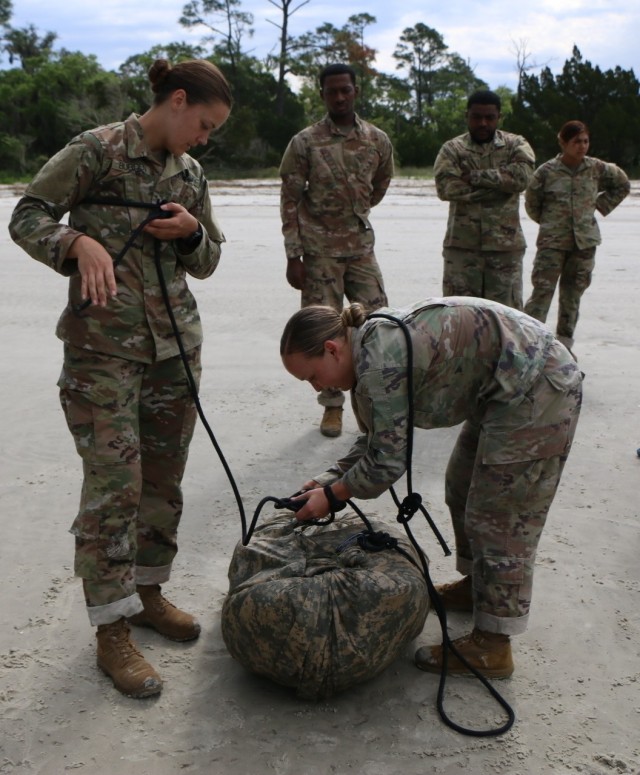 Soldiers assigned to 9th Engineer Battalion, 2nd Armored Brigade Combat Team, 3rd Infantry Division, train for the 14th Annual Lt. Gen. Robert B. Flowers Best Sapper Competition at Jekyll Island, Ga., April 20, 2021. 9BEB will have the first...