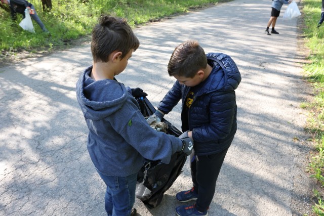 Local Cub Scout Pack 155 Scouts have been working toward their badges and awards by making the Fort Knox area a more picturesque place