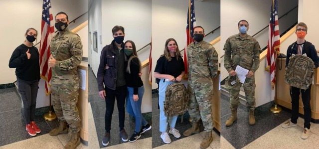 Sisters and brother-in-law follow brother, join Washington Guard