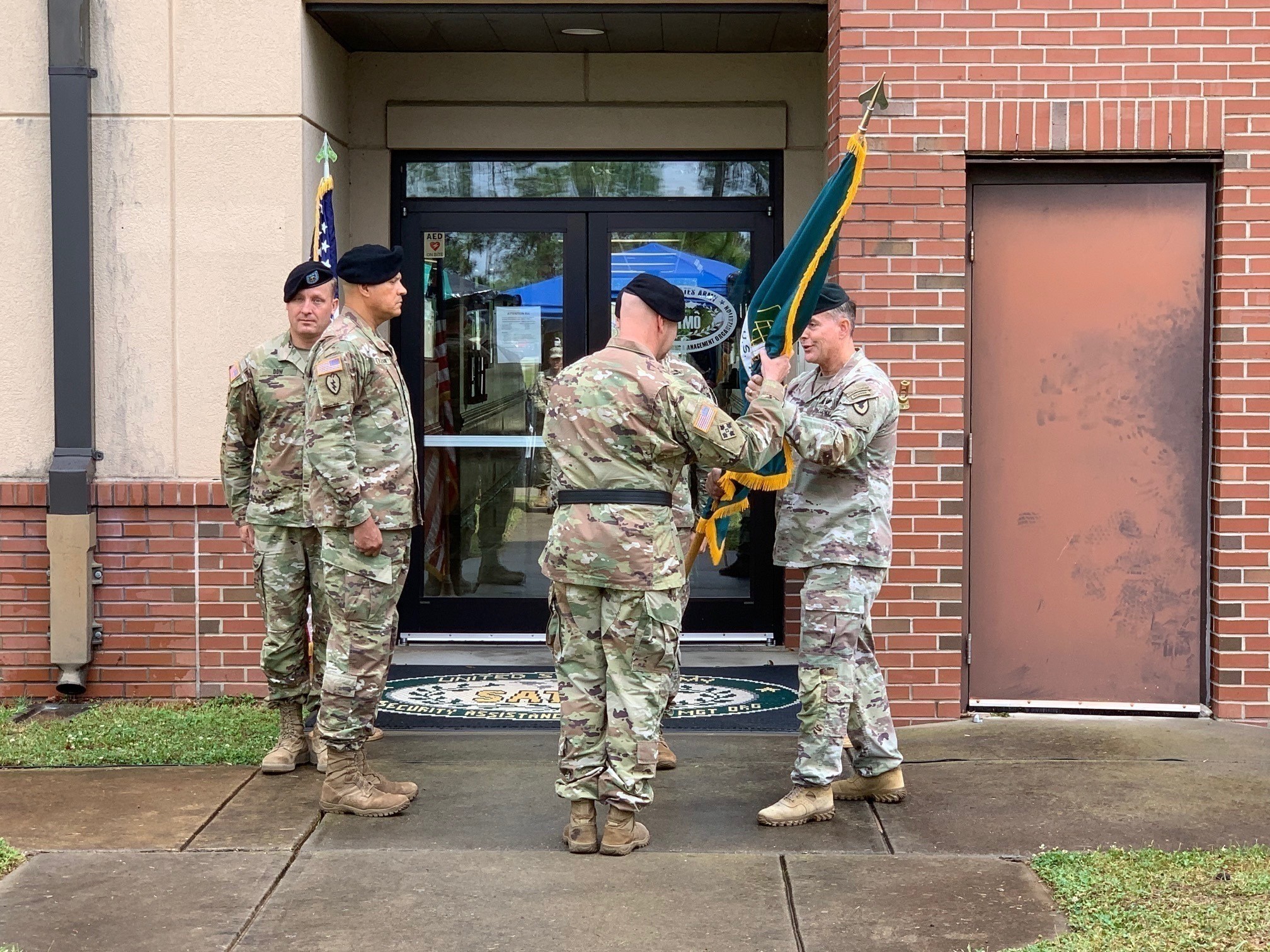 SATMO commander relinquishes command during May ceremony | Article ...