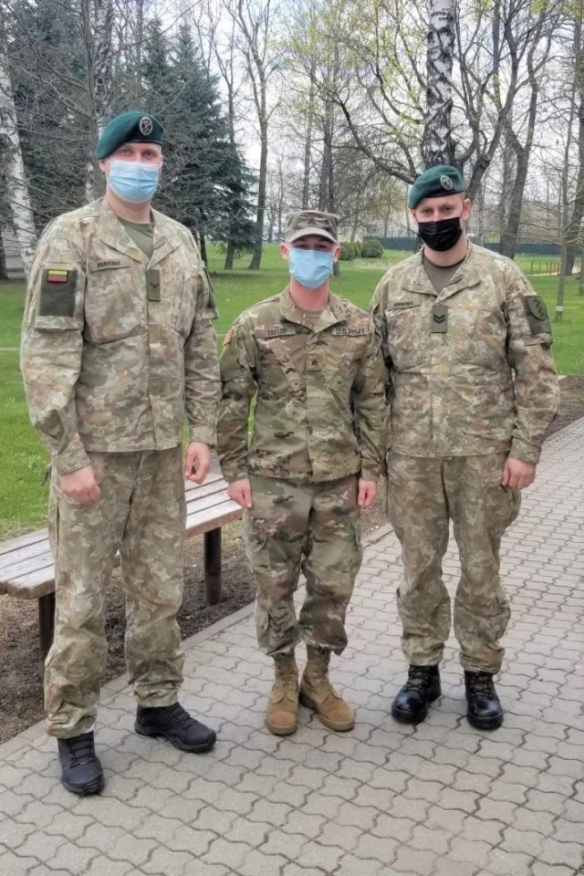 108th MCAS medics provide support at Lithuanian base