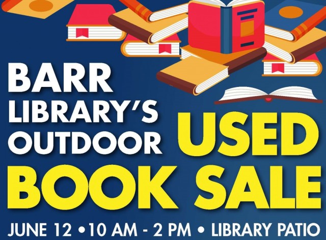 Barr library announces one day only used book sale June 12 | Article ...