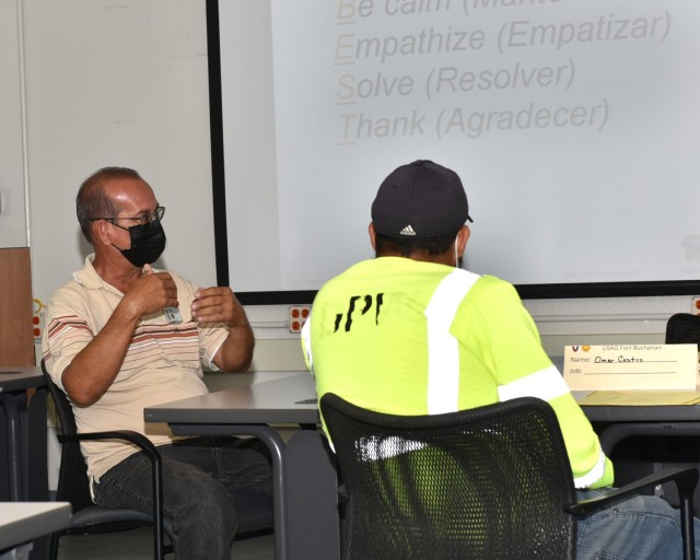 US Army Garrison Fort Buchanan became the first Installation Management Command (IMCOM) garrison to hold the Operation Excellence (OPEX) Training in Spanish April 15, 2021 at the Training Division facility on post. Course participants understood...