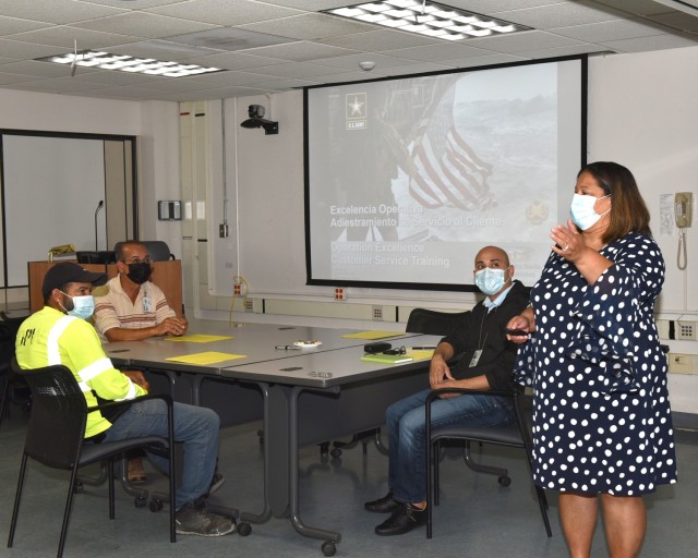 US Army Garrison Fort Buchanan became the first Installation Management Command (IMCOM) garrison to hold the Operation Excellence (OPEX) Training in Spanish April 15, 2021 at the Training Division facility on post. PAIO, Management and Program...