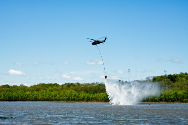 NYNG, Forest Rangers train for helicopter firefighting