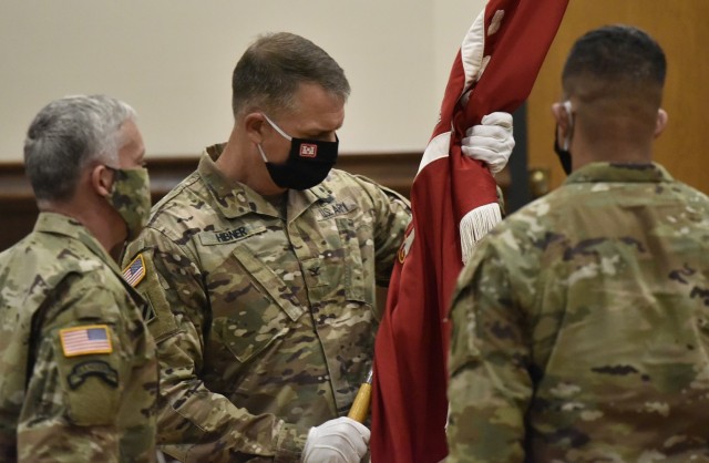 Hibner takes command of Engineer School