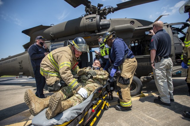 Oklahoma Army Guard trains response to aviation accident