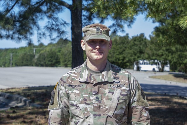 Sgt. 1st Class Christopher Waterbury, interim emergency manager for Fort Jackson, put his medical skills to use when he encountered two gunshot victims, Jan. 8.