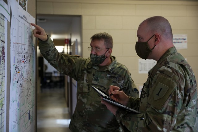 Planning Between the 78th training Division and the 1st Sustainment Brigade