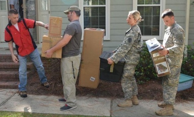 The U.S. Army Garrison Wiesbaden Task Force Surge can help take the stress out of PCS moves.