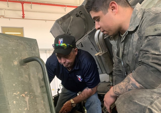 405th AFSB ground combat support LAR direct conduit between field units, TACOM