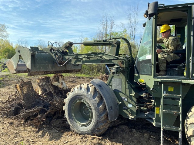 NY Army National Guard Engineers hone construction skills