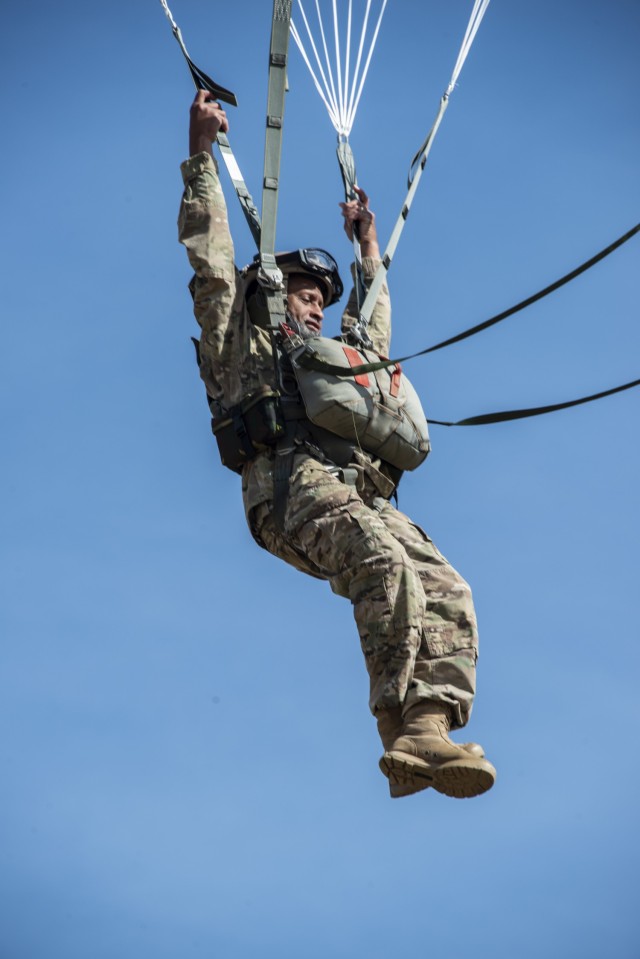 Army Airborne School replaces J-1 training parachute after testing new J-3 chute system