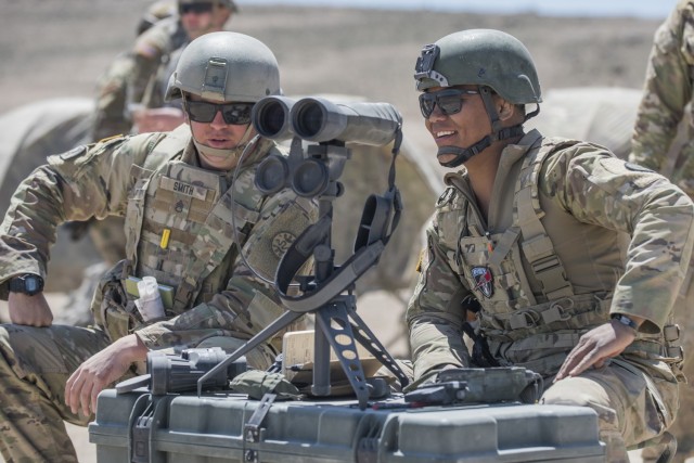 The Idaho Army National Guard’s 2nd of the 116th Combined Arms Battalion and the Idaho Air National Guard’s 124th Air Support Operations Squadron and 190th Fighter Squadron joined forces from the ground to the sky in the large-scale joint training event on May 18 and 19, 2021. The joint live-fire integration exercises combined live 120-millimeter self-propelled mortar explosives from the ground with close air support from the A-10 Thunderbolt II aircraft above, which included live 500-pound bombs, missiles and combined effects munitions at Idaho’s premier training location, the Orchard Combat Training Center. This is the first time the A-10s dropped the live bombs at the OCTC as air power support for the Idaho Army National Guard. 