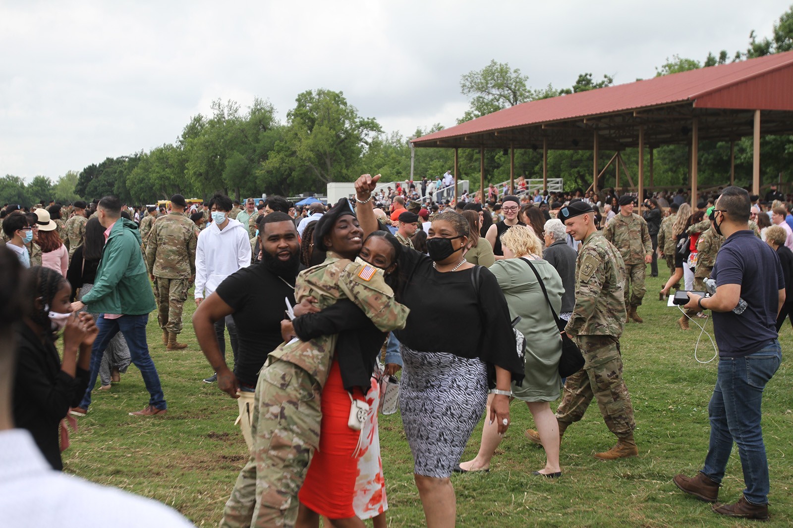 Families return to basic combat training graduations at Fort Sill