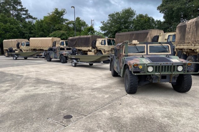 Louisiana National Guard responds to flooding
