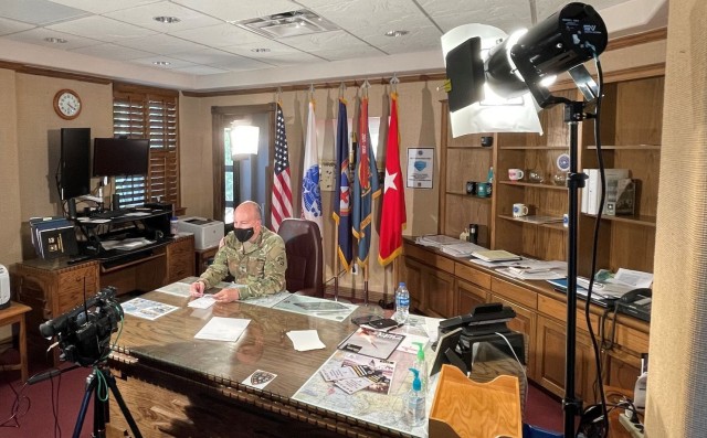 Former WSMR commander produces 170 COVID-19 video updates upon his departure