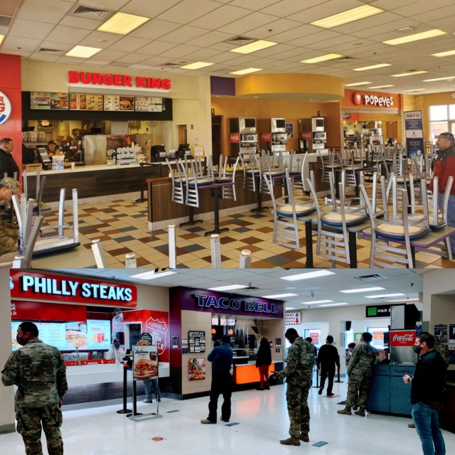 A look at the fast food locations from March 2020 vs. March 2021.