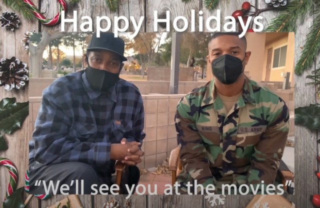 Oscar-winning actor, Denzel Washington and Michael B Jordan wished Soldiers and families a happy holiday during December 2020.
...