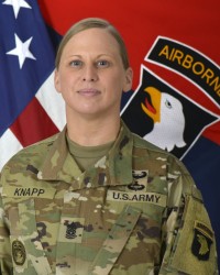 Command Sgt. Maj. Veronica Knapp