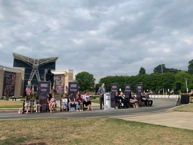 The Families of Staff Sgt. Kyu H. Chay, 3rd Special Forces Group; Staff Sgt. Jacob Hess, 95th Civil Affairs Brigade; Sgt. 1st Class Shawn P. McCloskey, 7th Special Forces Group (7th Group was still at Fort Bragg at the time of his death); Sgt. 1st...