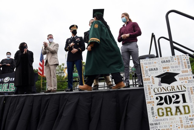 Fort Knox Middle High School celebrates Class of 2021 successes at in-person graduation