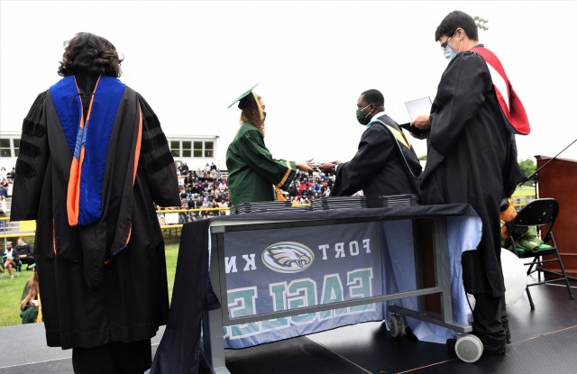 Fort Knox Middle High School celebrates Class of 2021 successes at in-person graduation