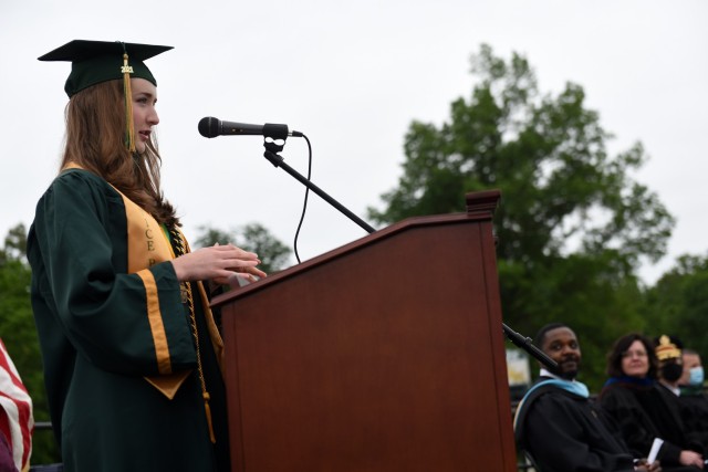 Fort Knox Middle High School celebrates Class of 2021 successes at in-person graduation