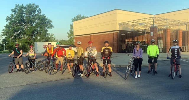 Fort Detrick participates in Bike To Work Day 2021