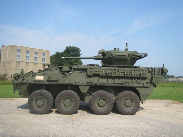 Stryker MCWS Side View