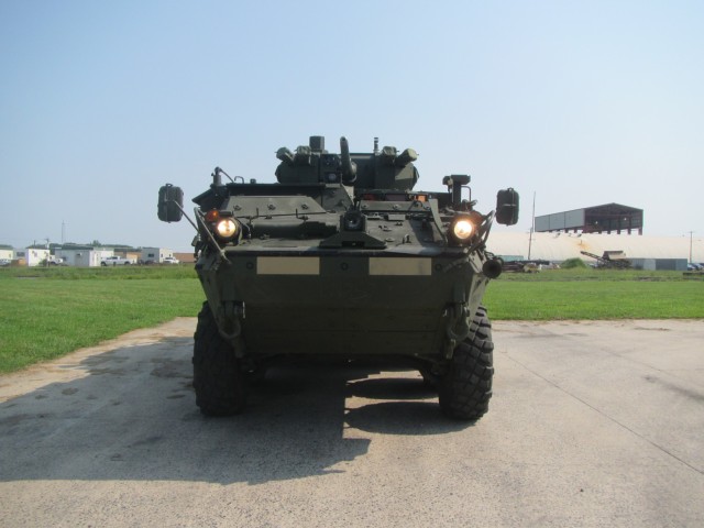 Stryker MCWS Front View