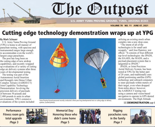 For 70 years, a long line of Yuma Proving Ground commanders have relied on the installation’s newspaper, The Outpost, for sharing information with the several thousand employee workforce scattered across 1,300 square miles in Yuma, as well as at...