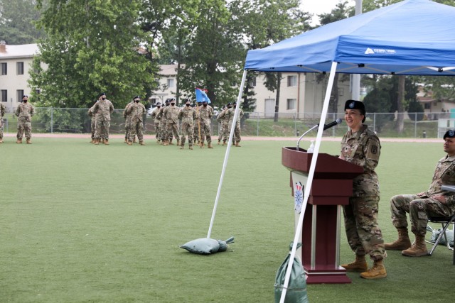 Outgoing Commander&#39;s Speech.