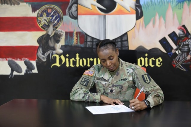 Before the thought of joining the U.S. Army ever crossed her mind, Lt. Col. Tilisha Lockley learned to deal with adversity and leading in uncertain environments. Fast-forward to a few decades later, the 5-foot-4-inch-tall lieutenant colonel commands the 41st Strategic Signal Battalion in the Republic of Korea (ROK).
