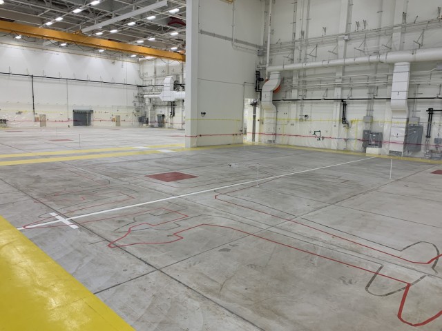 The Far East District engineer team passed a major milestone in the construction of project AV051 CY16 ROKFC In-Kind, A05R507, 3rd Military Intelligence Aircraft Maintenance Hangar Complex, by successfully completing a High Expansion Foam Dump...