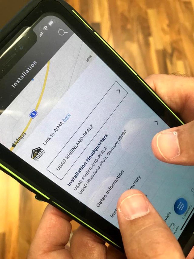 The Digital Garrison App allows users to find addresses and phone numbers of garrison offices for more than 70 garrisons across the Army. The app takes about two minutes to download and start using.