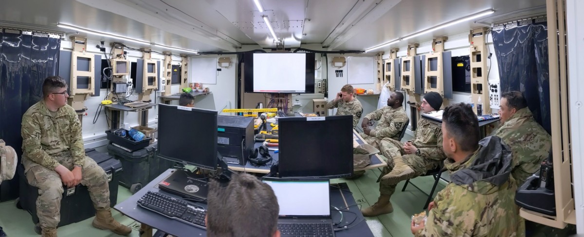 Command Post Node Laptop And Phone