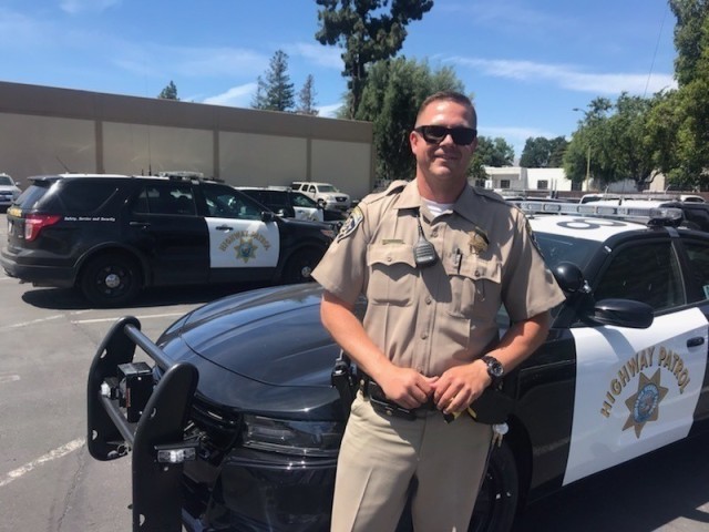 Sgt. Daniel Gunther is currently deployed to the Middle East with the California Army National Guard. For his civilian job back home, he serves as a patrol officer for the California Highway Patrol (CHP).
