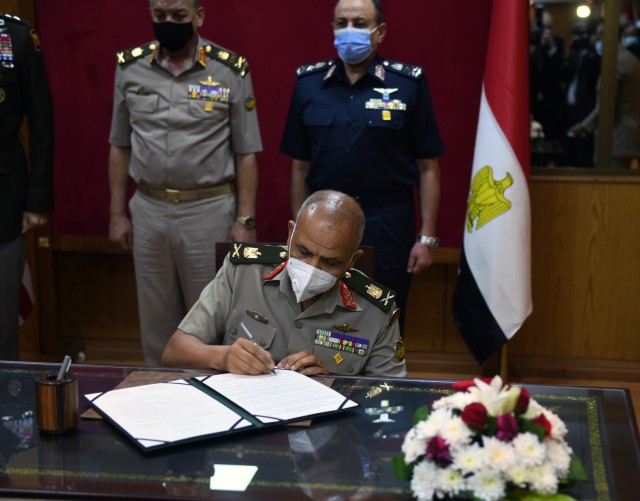 Egypt joins Defense Department&#39;s National Guard State Partnership Program